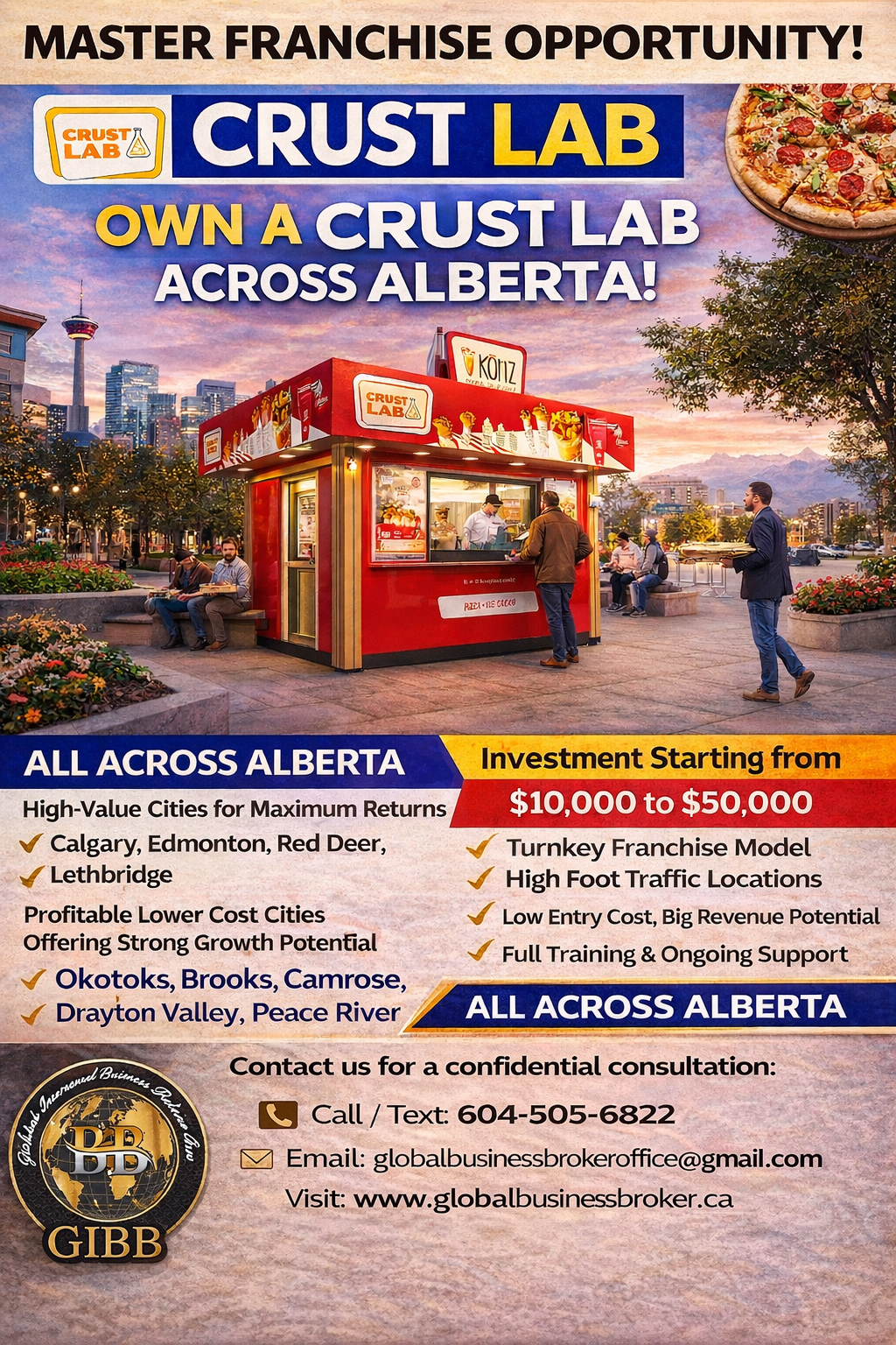 Crust Lab Master Franchise for Alberta 